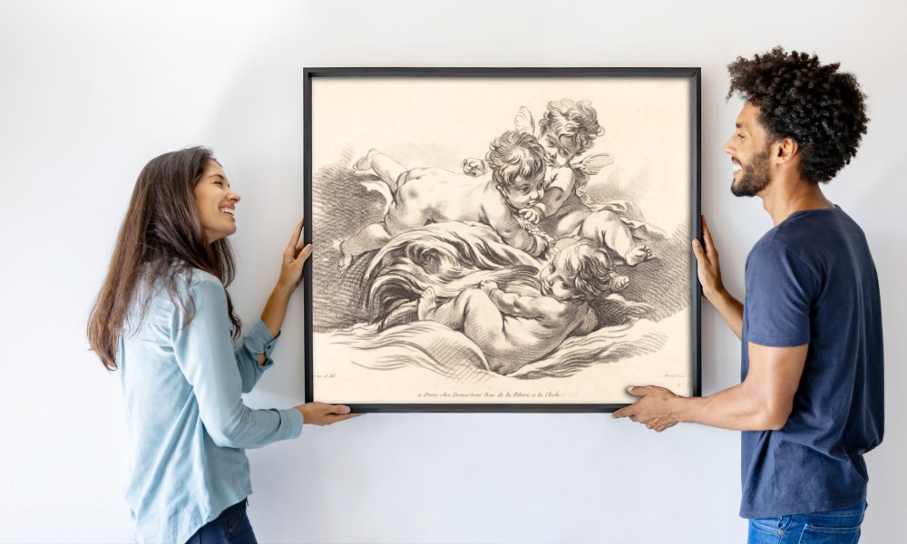 Gilles Demarteau, the Elder after François Boucher