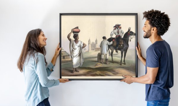 Lithograph by Pierre Frédéric Lehnert