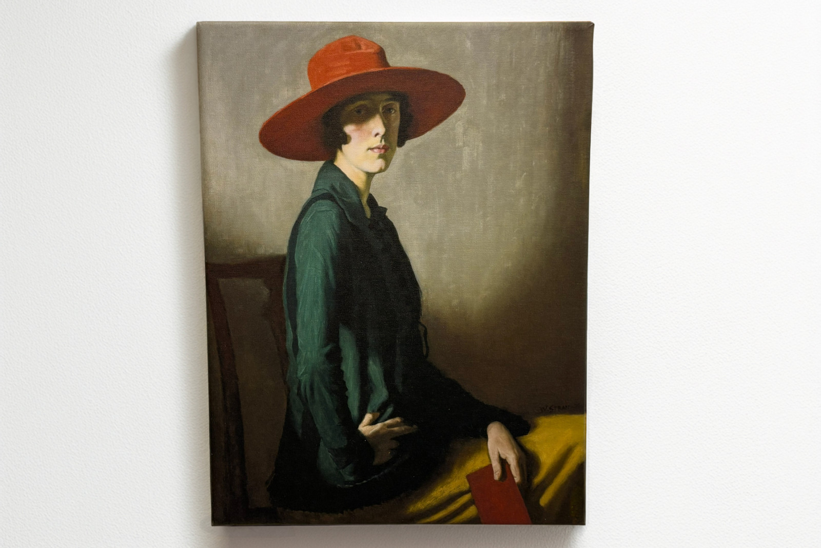 Lady with a Red Hat - William Strang