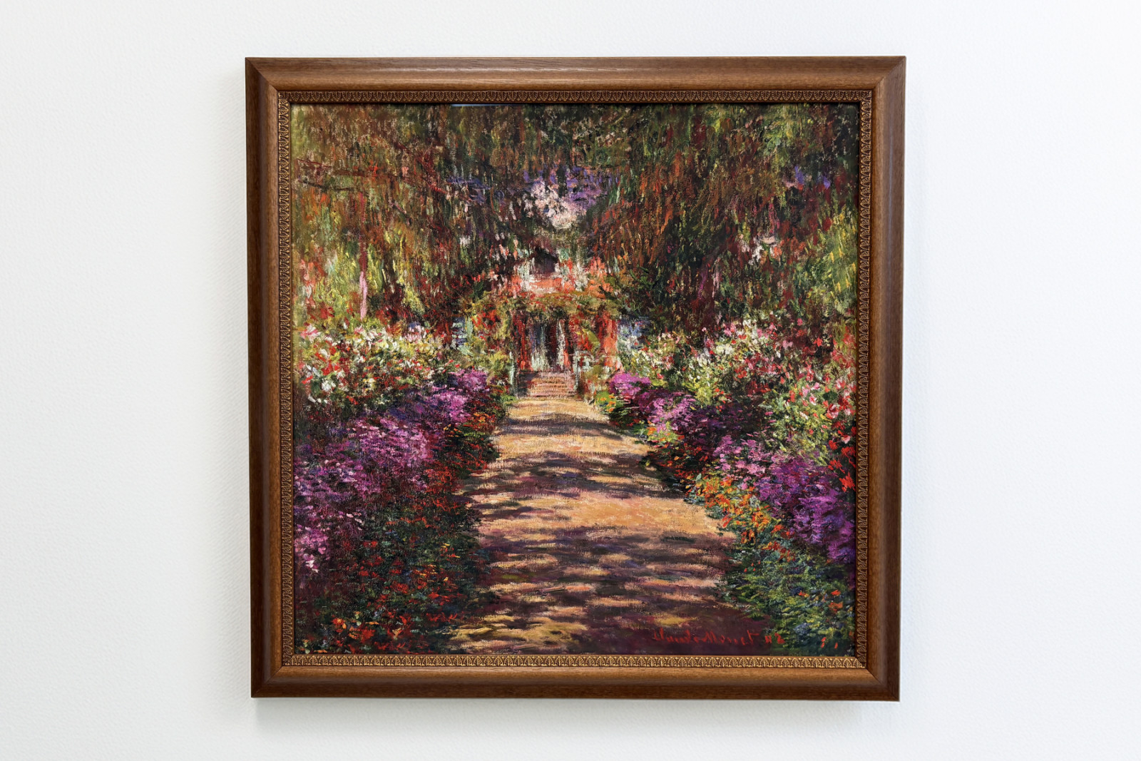 A Pathway in Monet's Garden, Giverny - Claude Monet