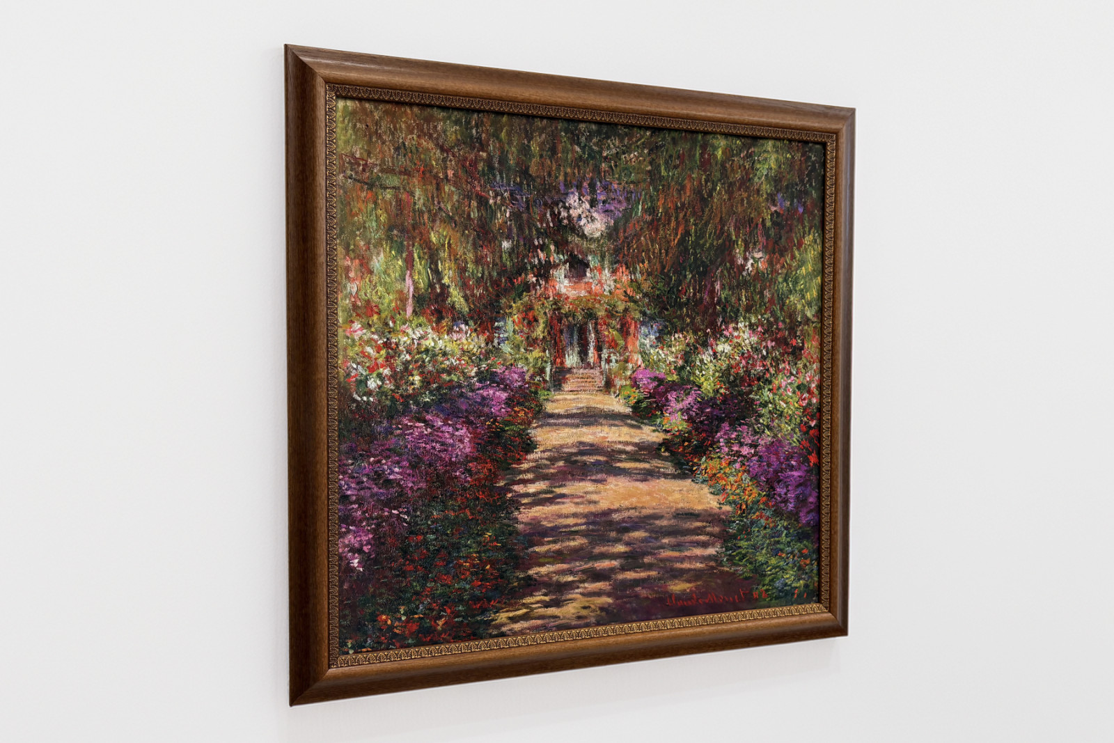 A Pathway in Monet's Garden, Giverny - Claude Monet