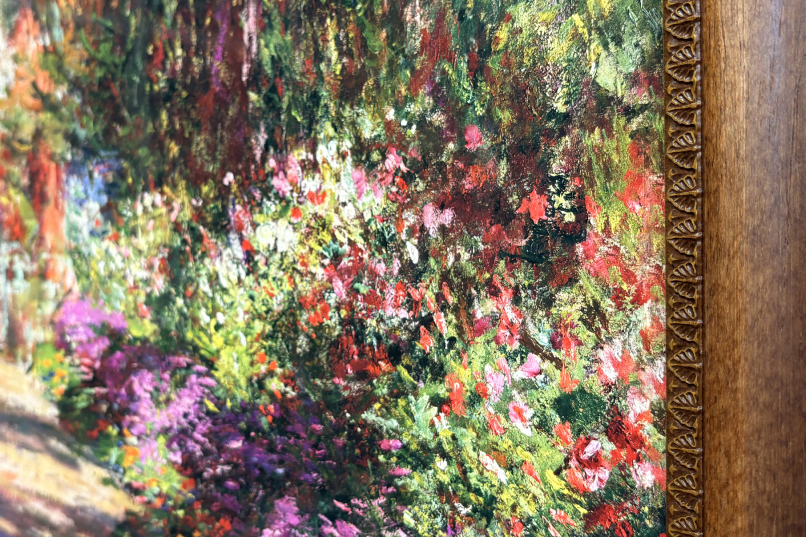 A Pathway in Monet's Garden, Giverny - Claude Monet