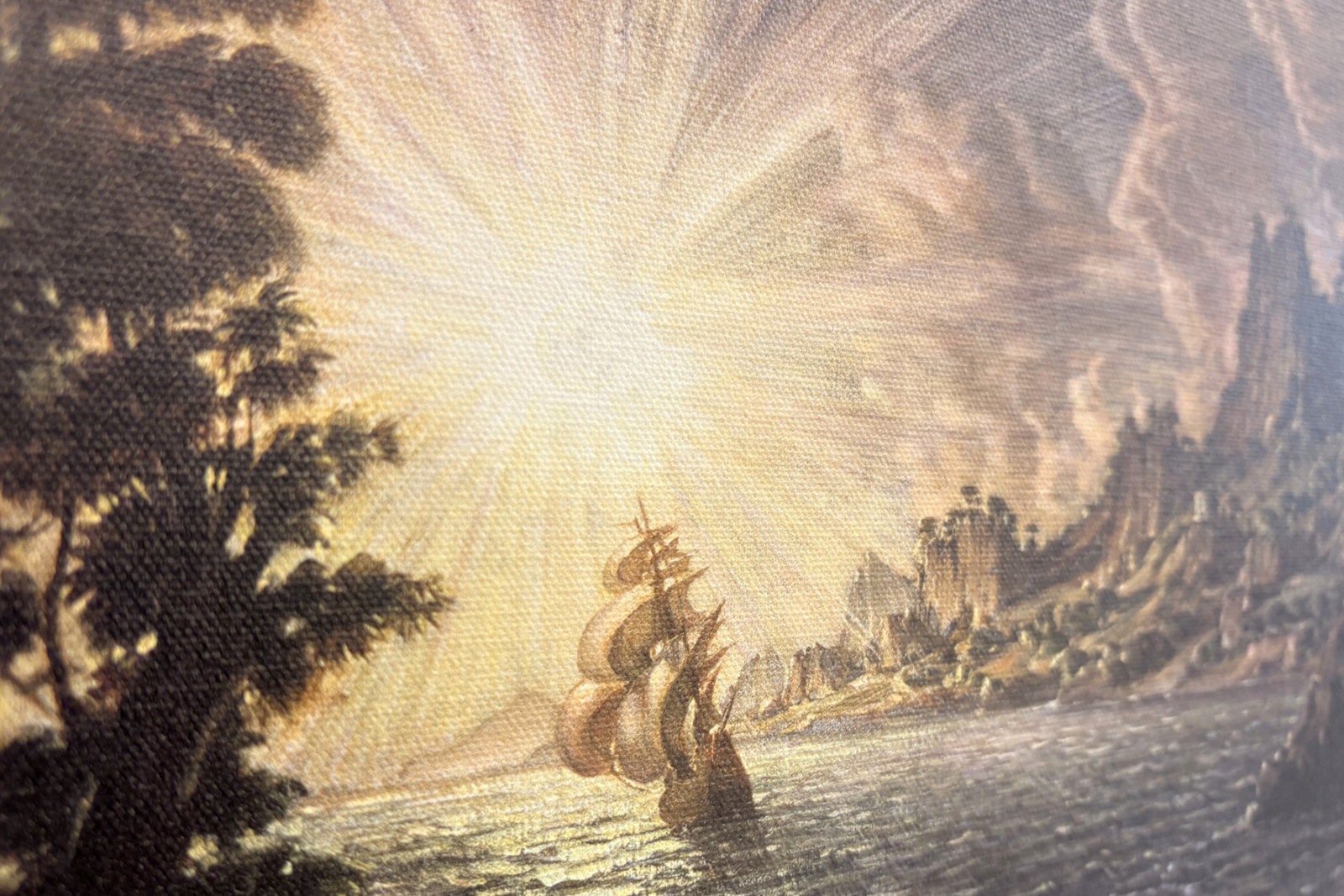 The Ships, the Evening Sun - Konstantin Bogayevsky