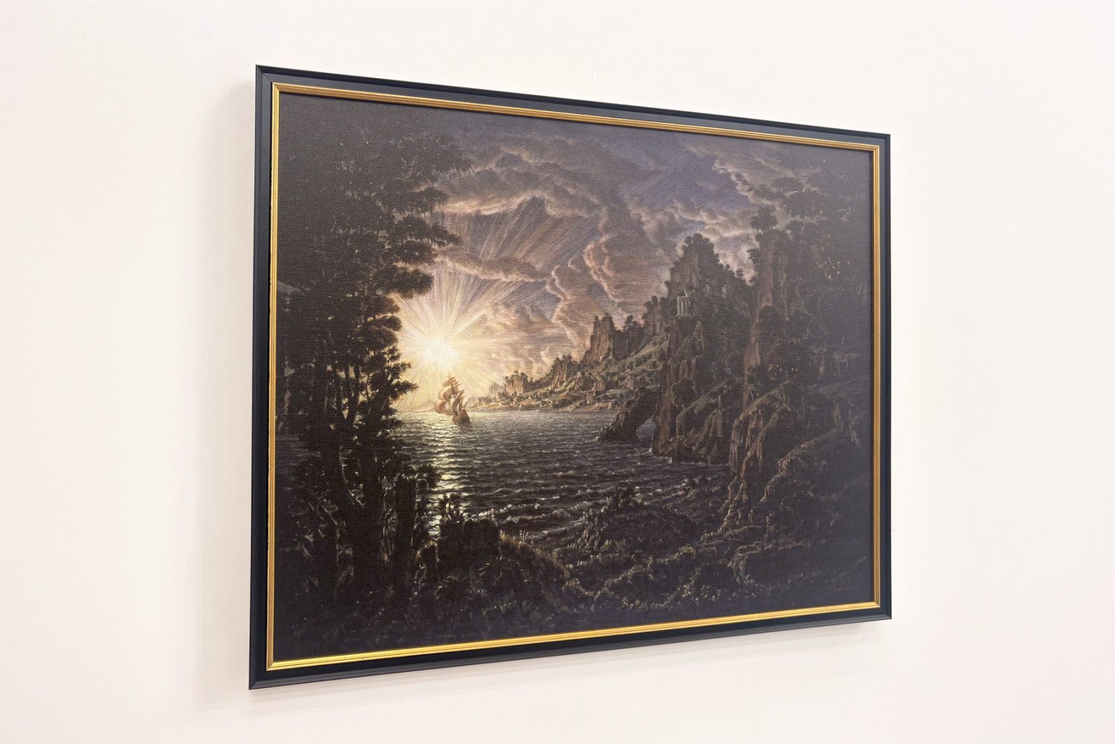 The Ships, the Evening Sun - Konstantin Bogayevsky