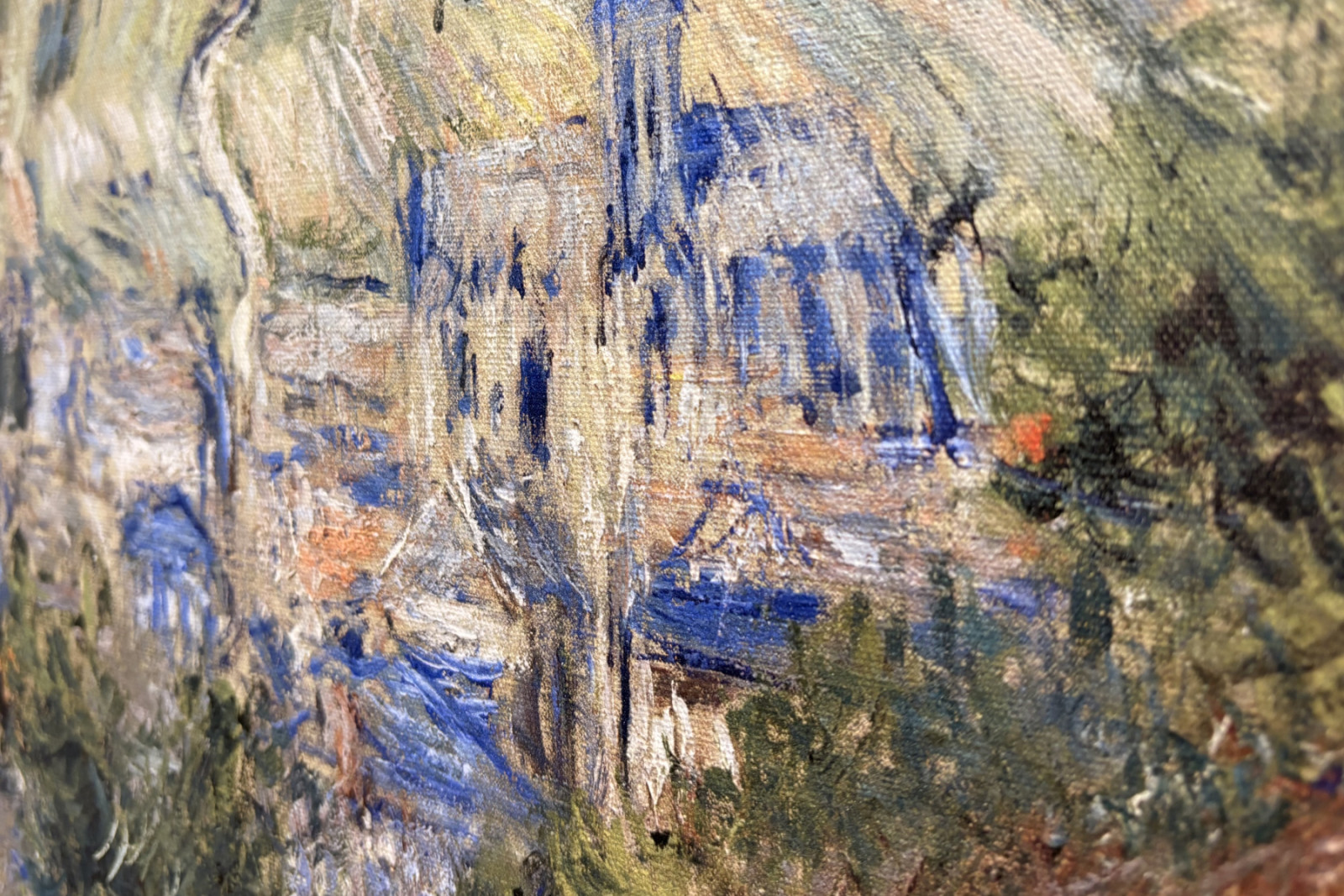 View of Vetheuil - Claude Monet