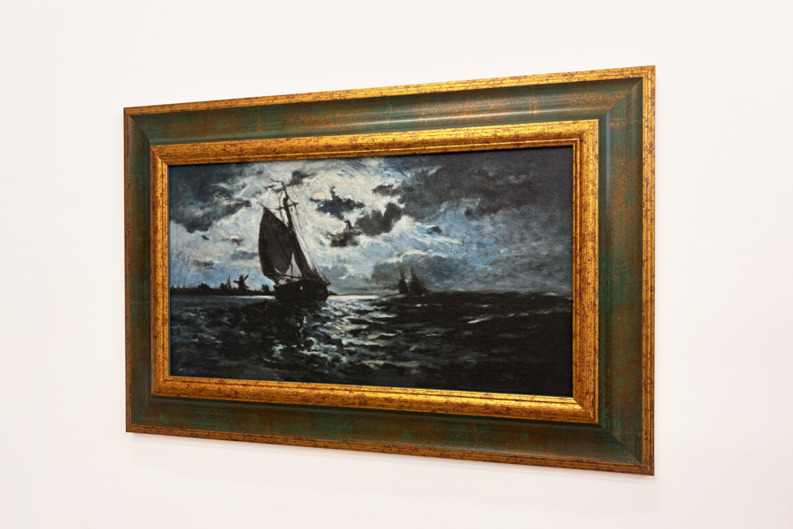 Sailing Ship in the Moonlight - Paul Gauguin