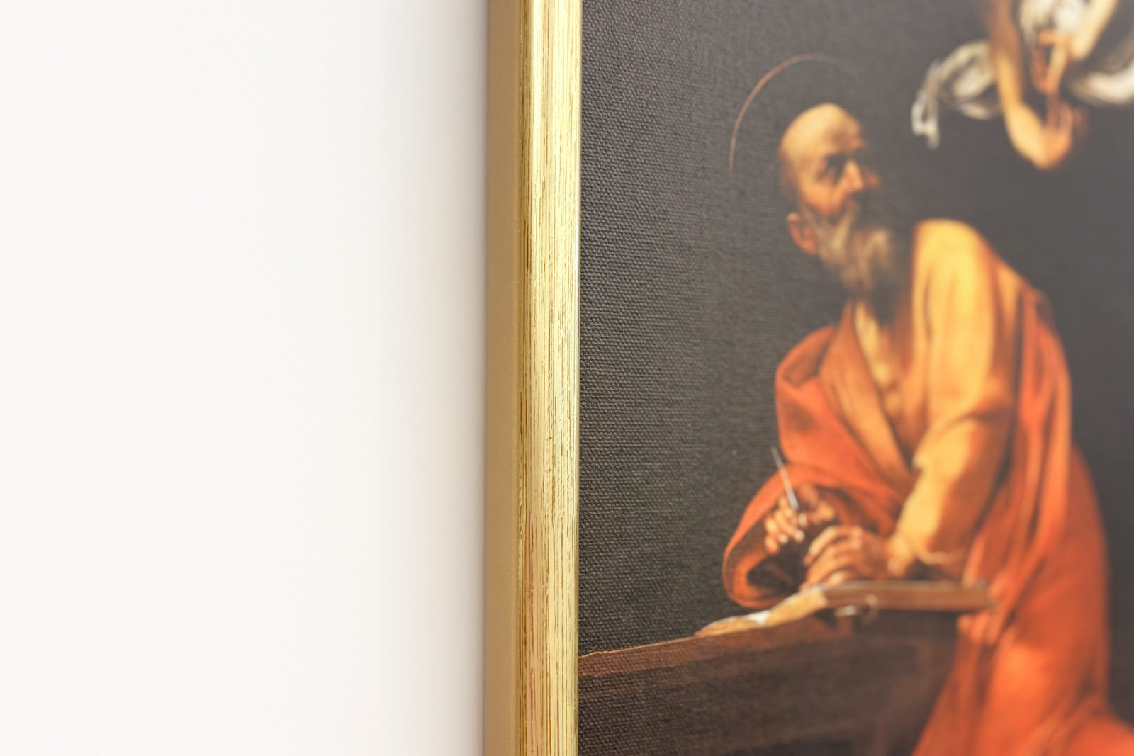 The Inspiration of Saint Matthew - Michelangelo Merisi Caravaggio