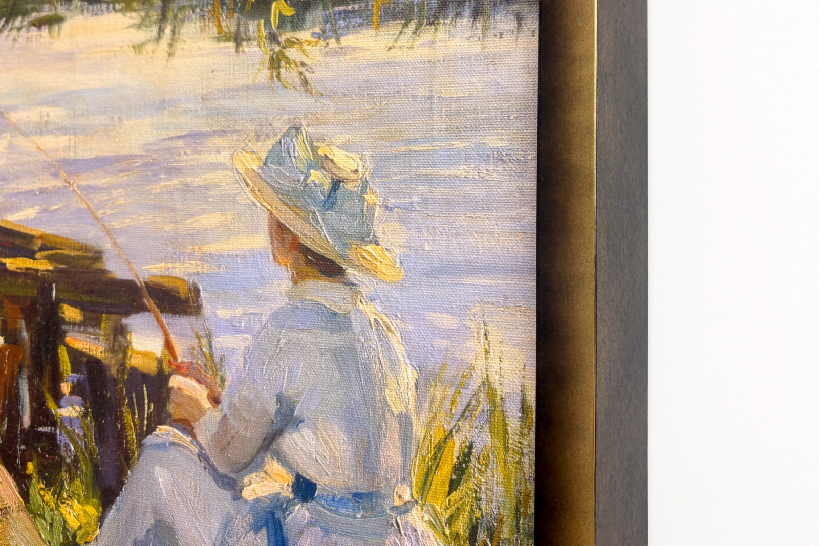Fishing, Book Plate - Wilfred Gabriel de Glehn