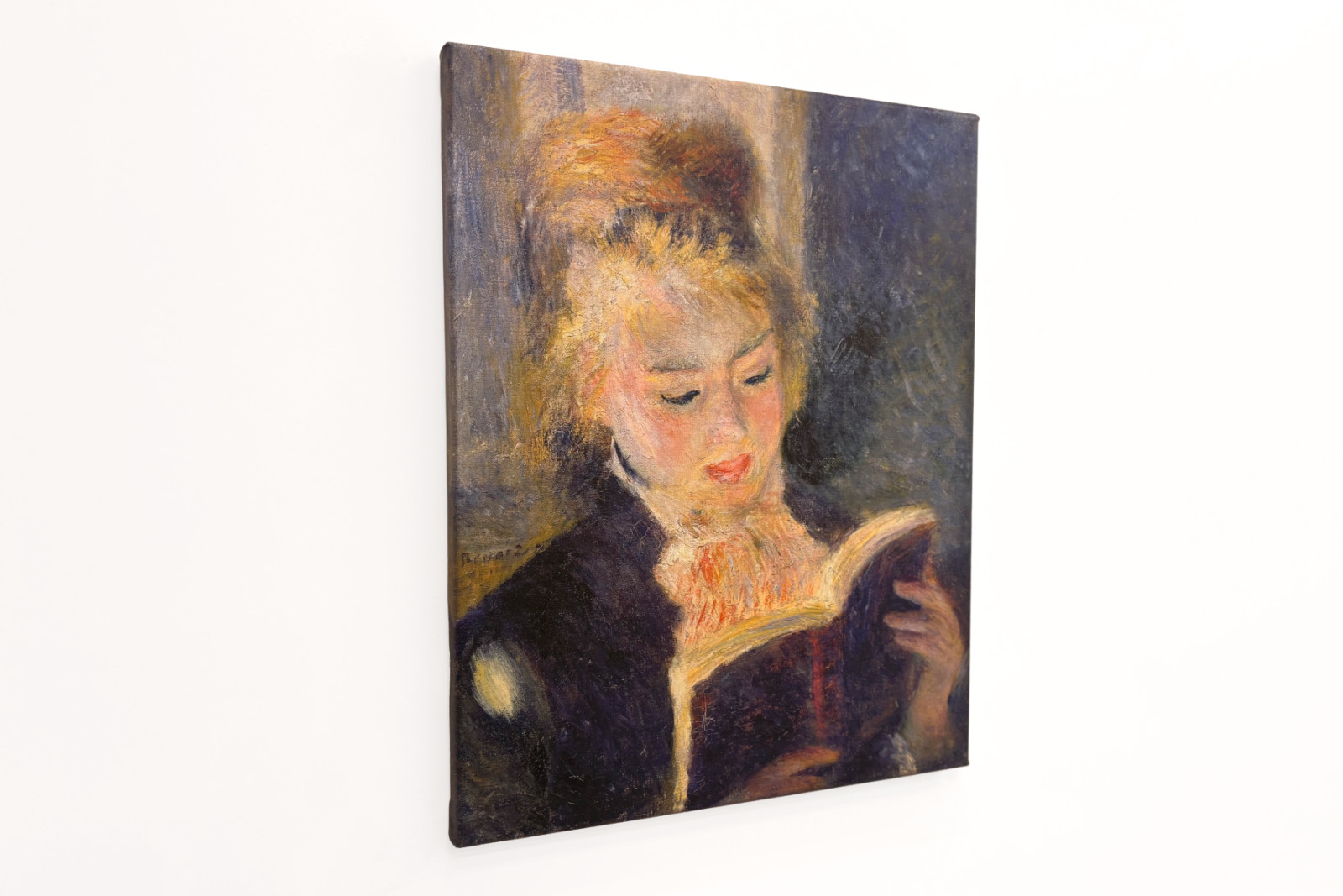 Girl Reading, 1874 - Pierre-Auguste Renoir
