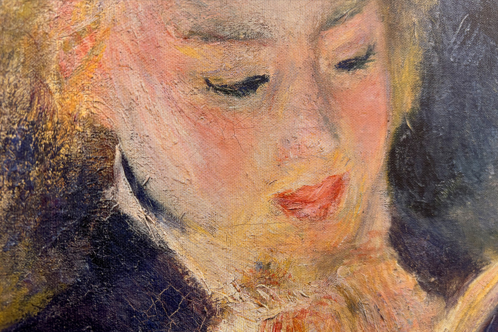 Girl Reading, 1874 - Pierre-Auguste Renoir