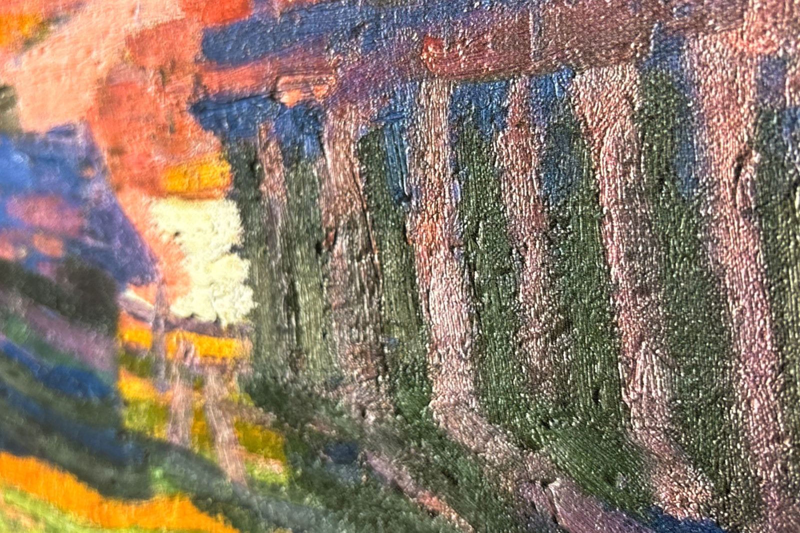 View of Capolago, c. 1907 - Giovanni Giacometti