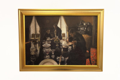Dinner at Rue Miromesnil, the Home of the Caillebotte Family