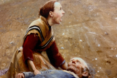 Worn Out or The Martyr, 1889