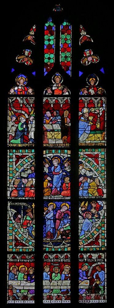 Window Depicting the Saint John Window by French School