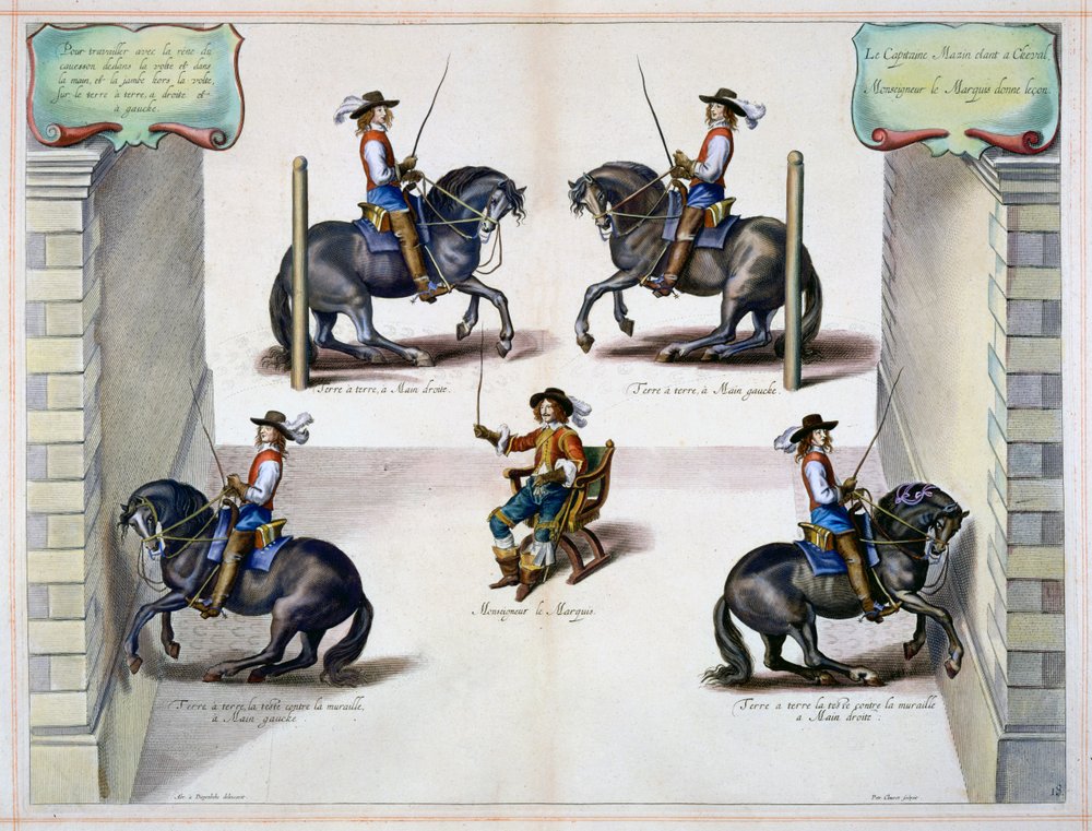 The Duke Giving a Lesson to Captain Mazin (from 'The Method and New ...