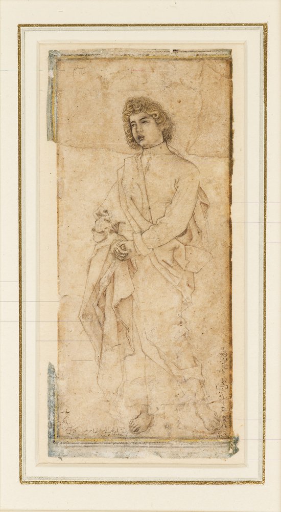 Saint John the Evangelist by Abu al Hasan: Fine art print