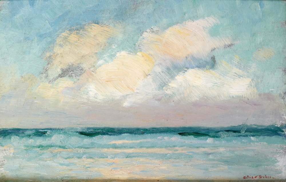 Sea Study - Morning by Adrian Scott Stokes: Fine art print