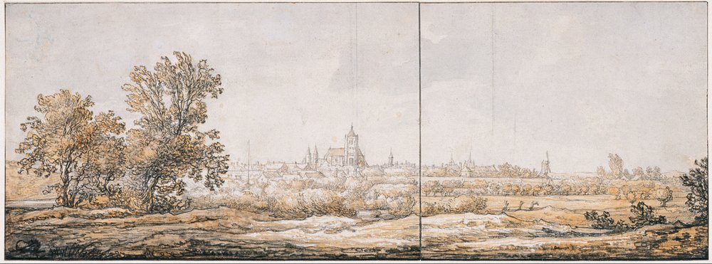 View of Arnhem from the South, c. 1645 by Aelbert Cuyp