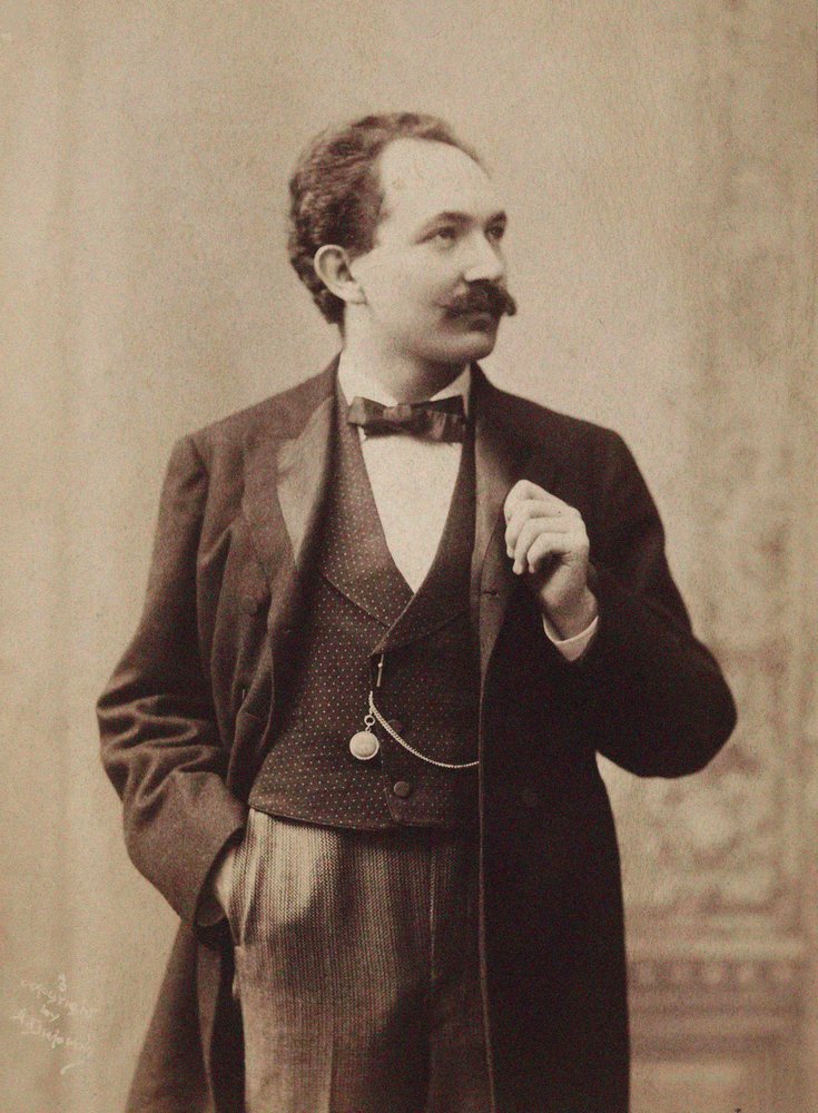 Portrait of Pianist and Composer Leopold Godowsky