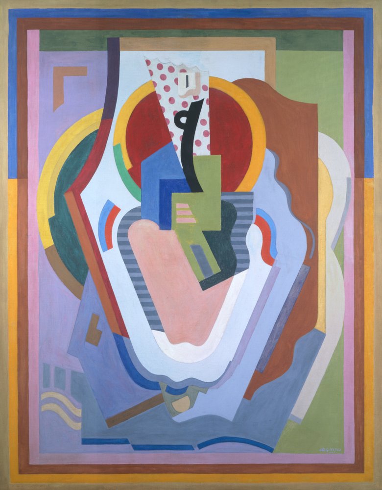  Gleizes、MADONNA AND CHILD Composition, Madonna and Child by Albert Gleizes