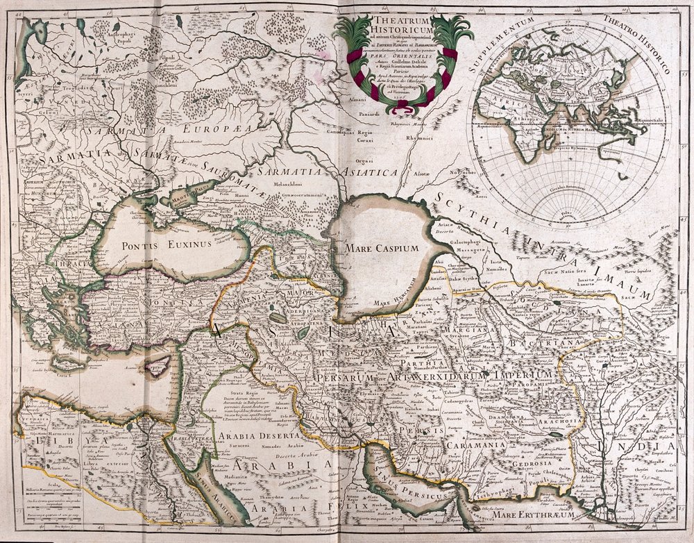 East Europe, Asia and north Africa - by A by Alexis-Hubert Jaillot