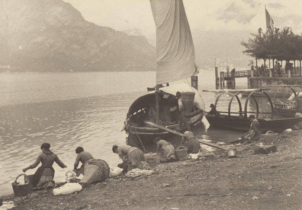 At Lake Como by Alfred Stieglitz