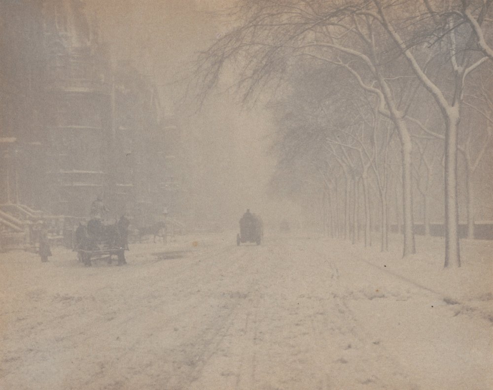 Winter, New York by Alfred Stieglitz