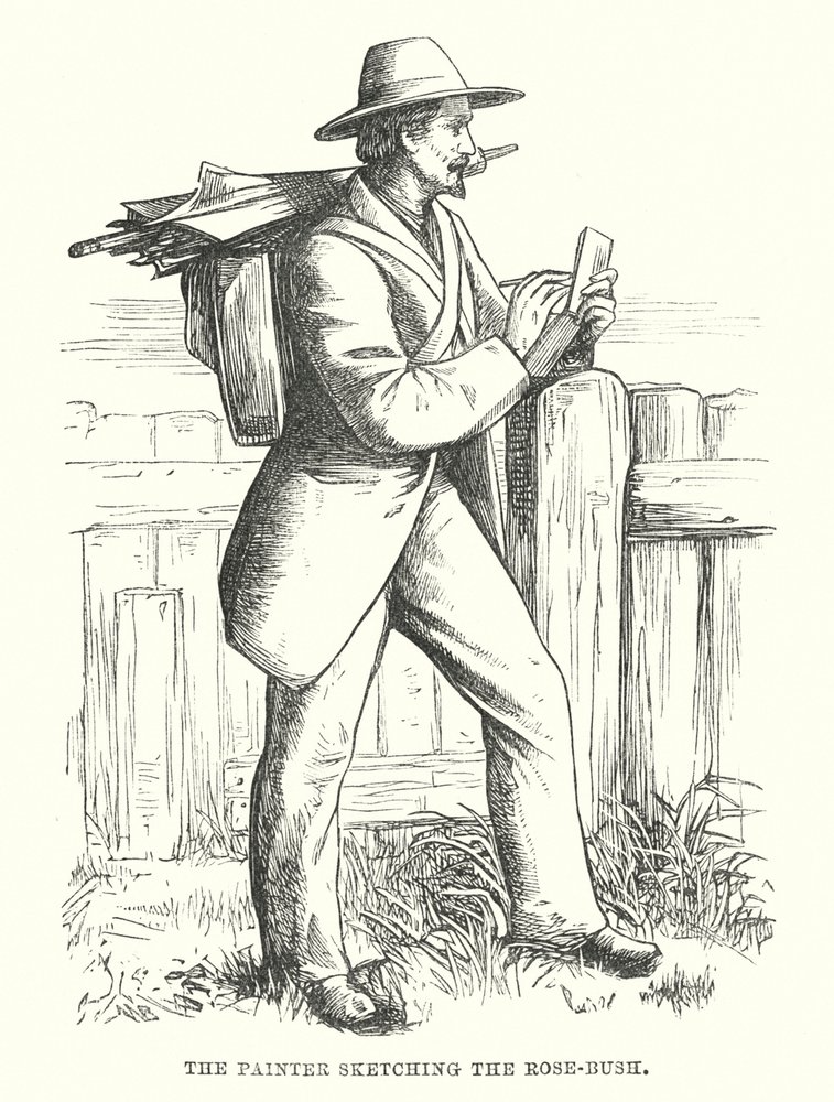 Hans Christian Andersen: The Neighbouring Families by Alfred Walter (after) Bayes