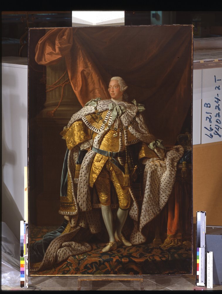 King George III by Allan Ramsay: Premium art reproduction