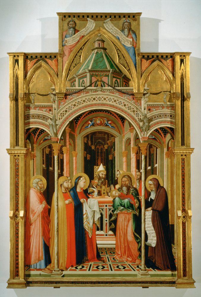 The Presentation in the Temple by Ambrogio Lorenzetti