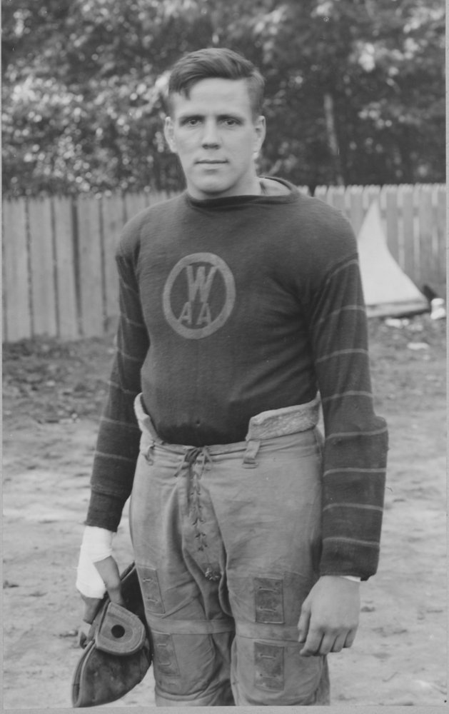 P. Freeman, Assistant Coach, Westinghouse Athletic Association Football Team by American Photographer