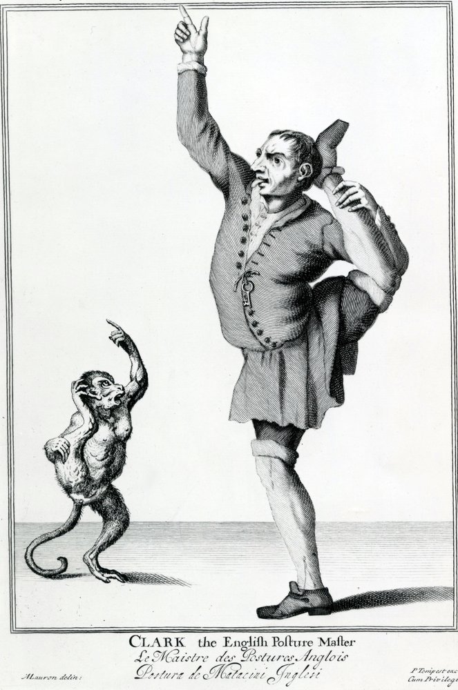 Clark the English Posture Maker, from The Cryes of the City of London ...