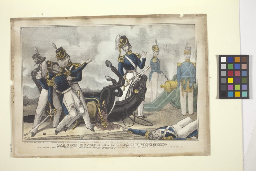 Major Ringgold, Mortally Wounded by American School