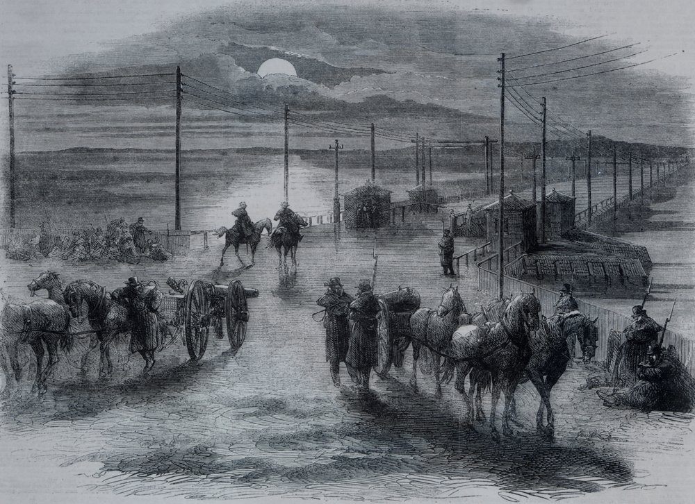 The Civil War in America by American School