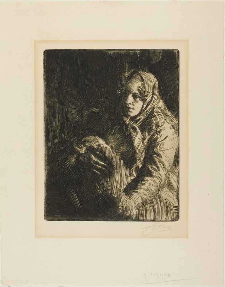 Madonna (A Mother) by Anders Zorn