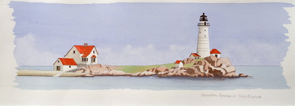 Boston Harbour by Andras Kaldor