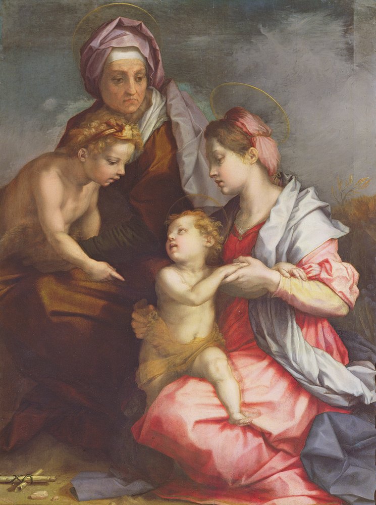 Madonna and Child with St. Elizabeth and the Infant St. John the Baptist