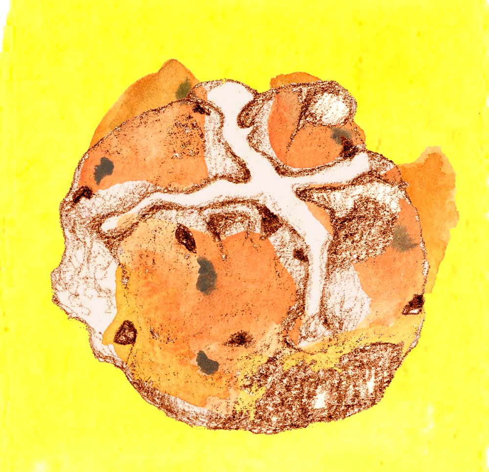 Hot Cross Bun by Anna Platts