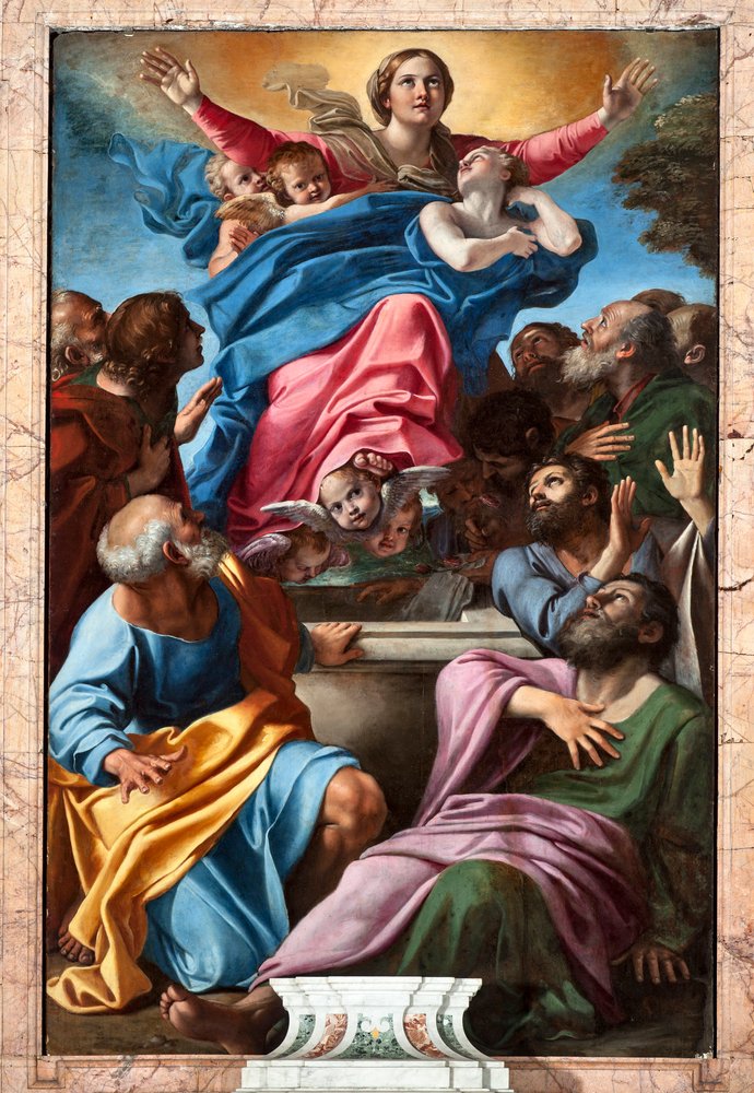 The Assumption of the Virgin by Annibale Carracci