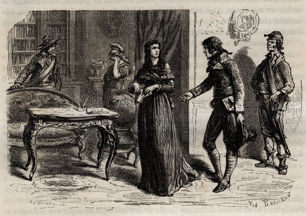 Arrest of Madame Roland on 1 June 1793 in Paris - Arrest of Madame ...