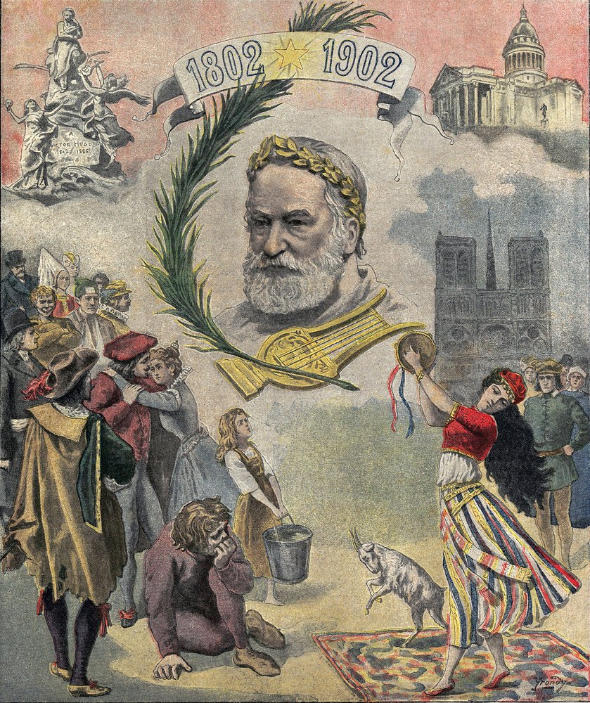 One of 'Le petit journal' paying homage to the French poet and writer ...
