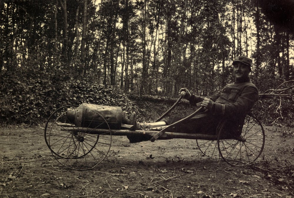 Photograph from a Personal Album of an Infantry Lieutenant During the ...