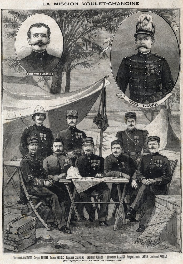 The Voulet-Chanoine mission, French expedition for the colonial ...