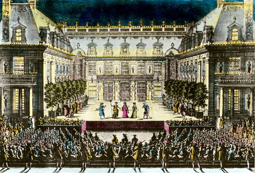 Representation of the opera tragedy 'Alceste, ou le Triomphe d'Alcide ...