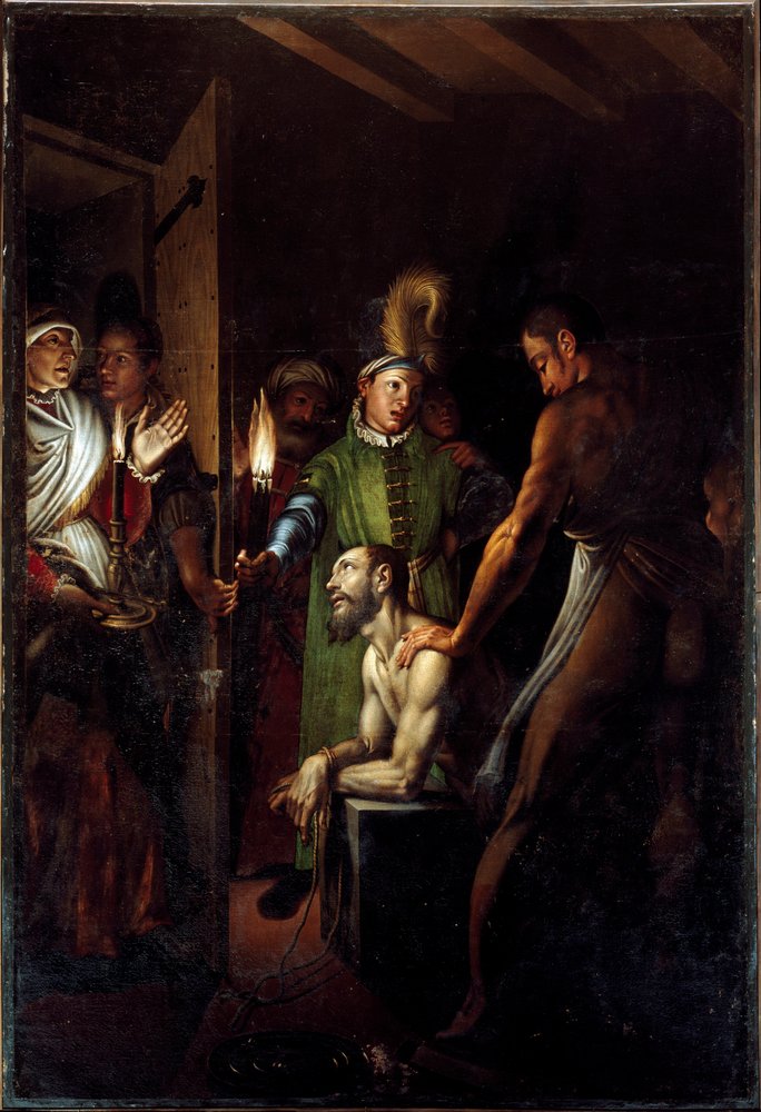 The Decollation of St. John the Baptist by Antonio Campi