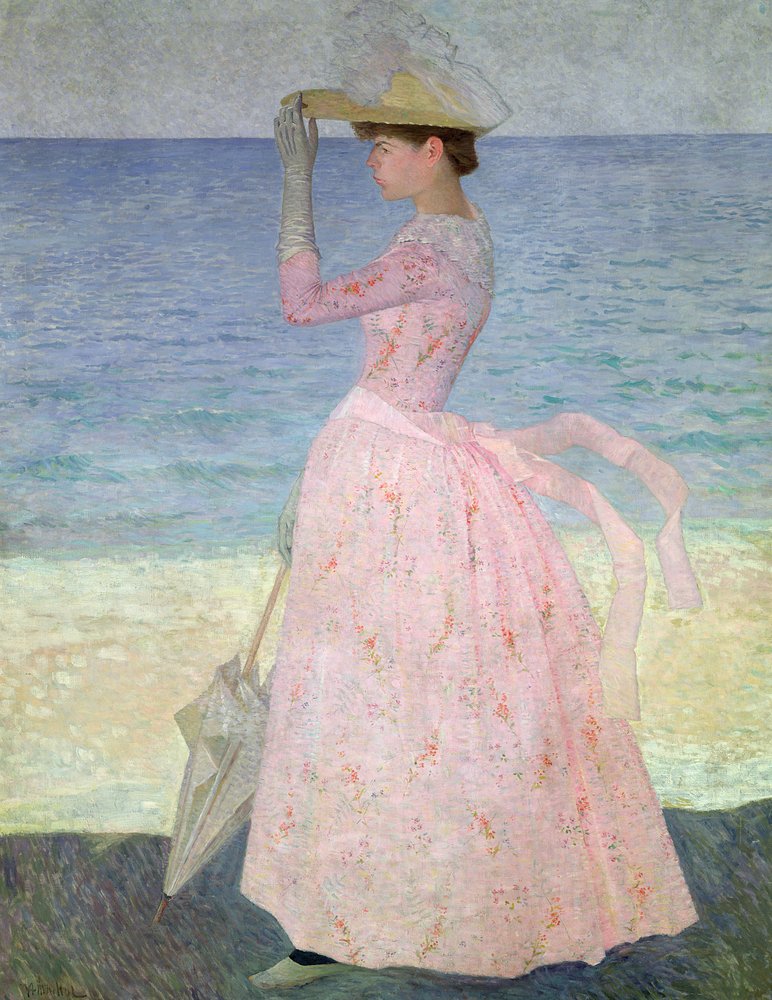 The Woman with a Parasol, 1890 by Aristide Maillol
