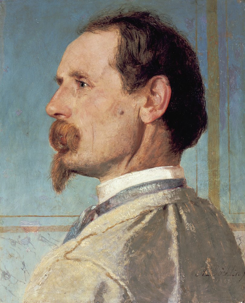The Sculptor Josef von Kopf by Arnold Böcklin
