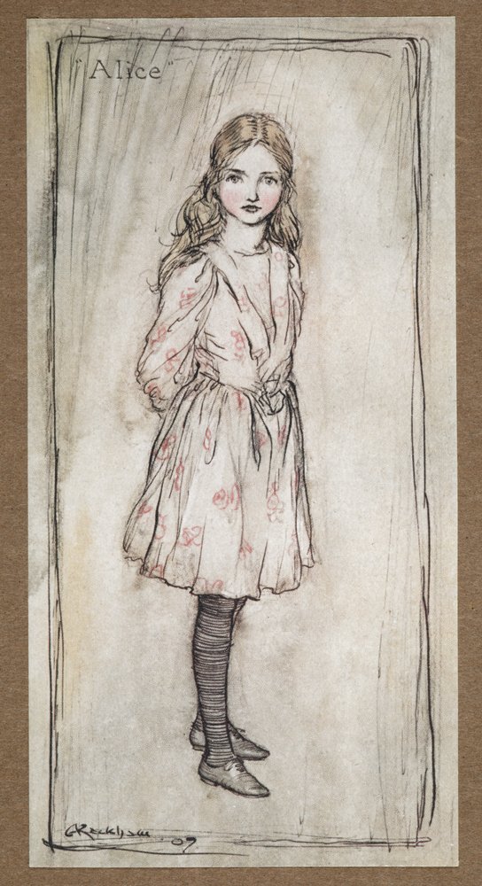 Alice by Arthur Rackham: Premium art reproduction