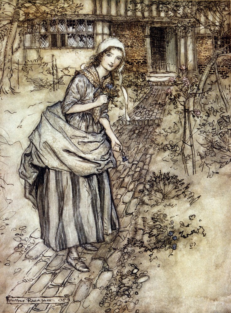 Illustration by Arthur Rackham for A Midsummer Night's Dream by William ...