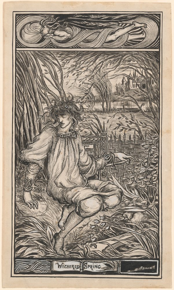 Withered Spring by Aubrey Beardsley: Buy fine art print